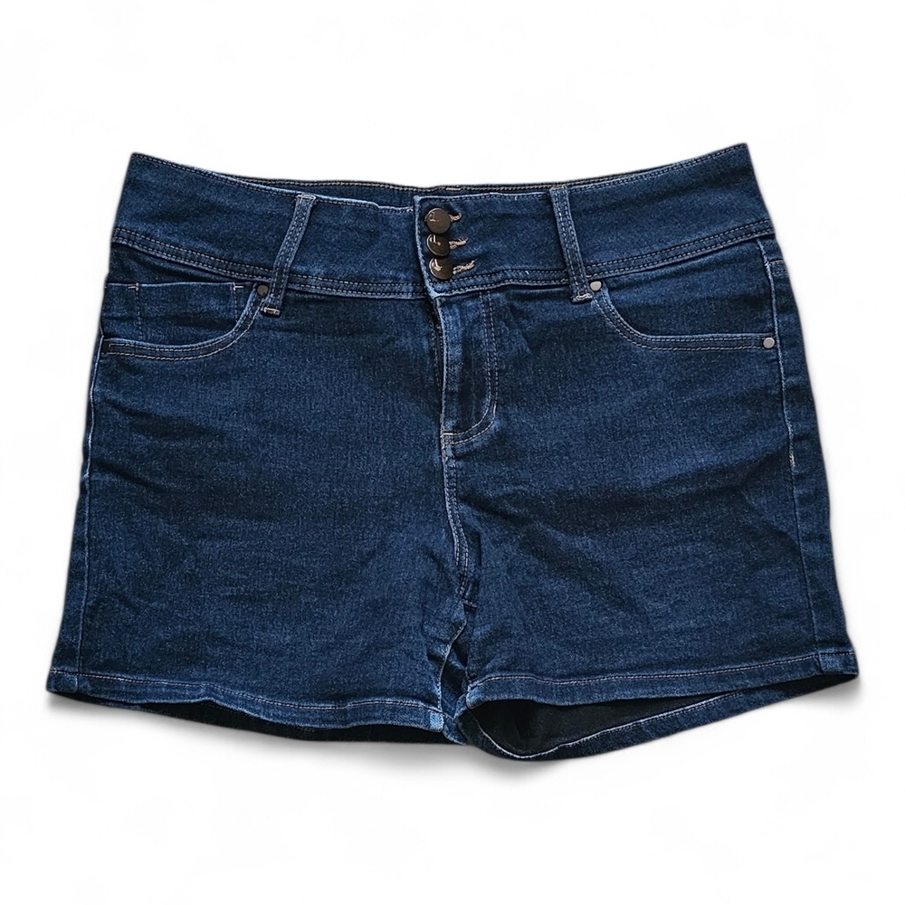 d. jeans Dark Blue Women's Jean Shorts